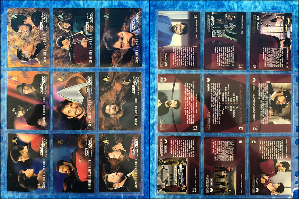 Thumbnail: Star Trek: The Next Generation: Season 2 Complete trading card base & chase set
