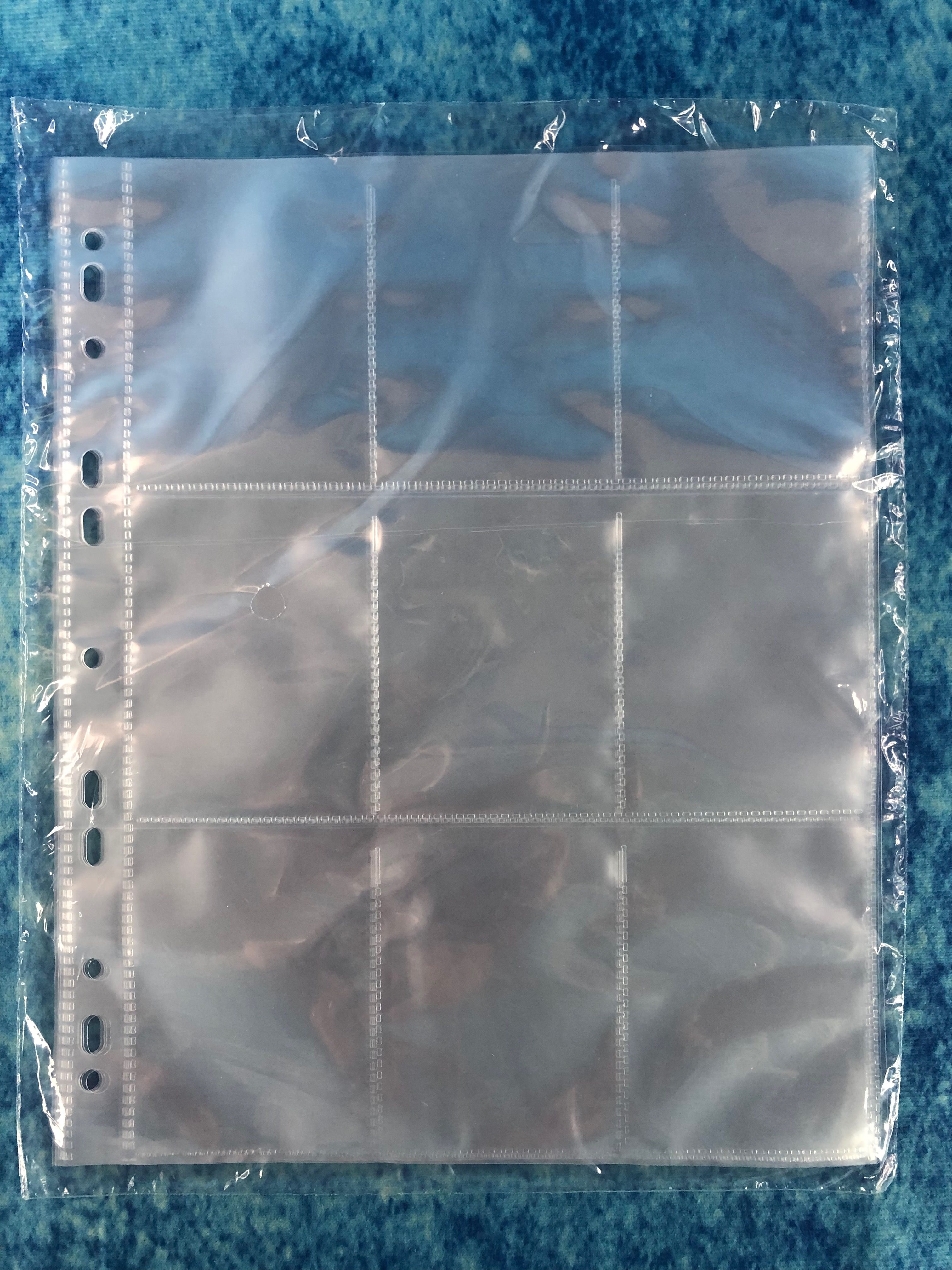 Economy 9 Pocket Pages  10 pages  /pack (10ct)