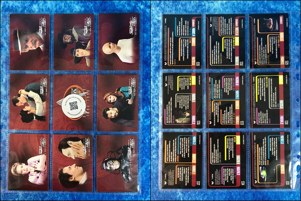 Thumbnail: Star Trek: The Next Generation: Season 6 Complete trading card base set 1997
