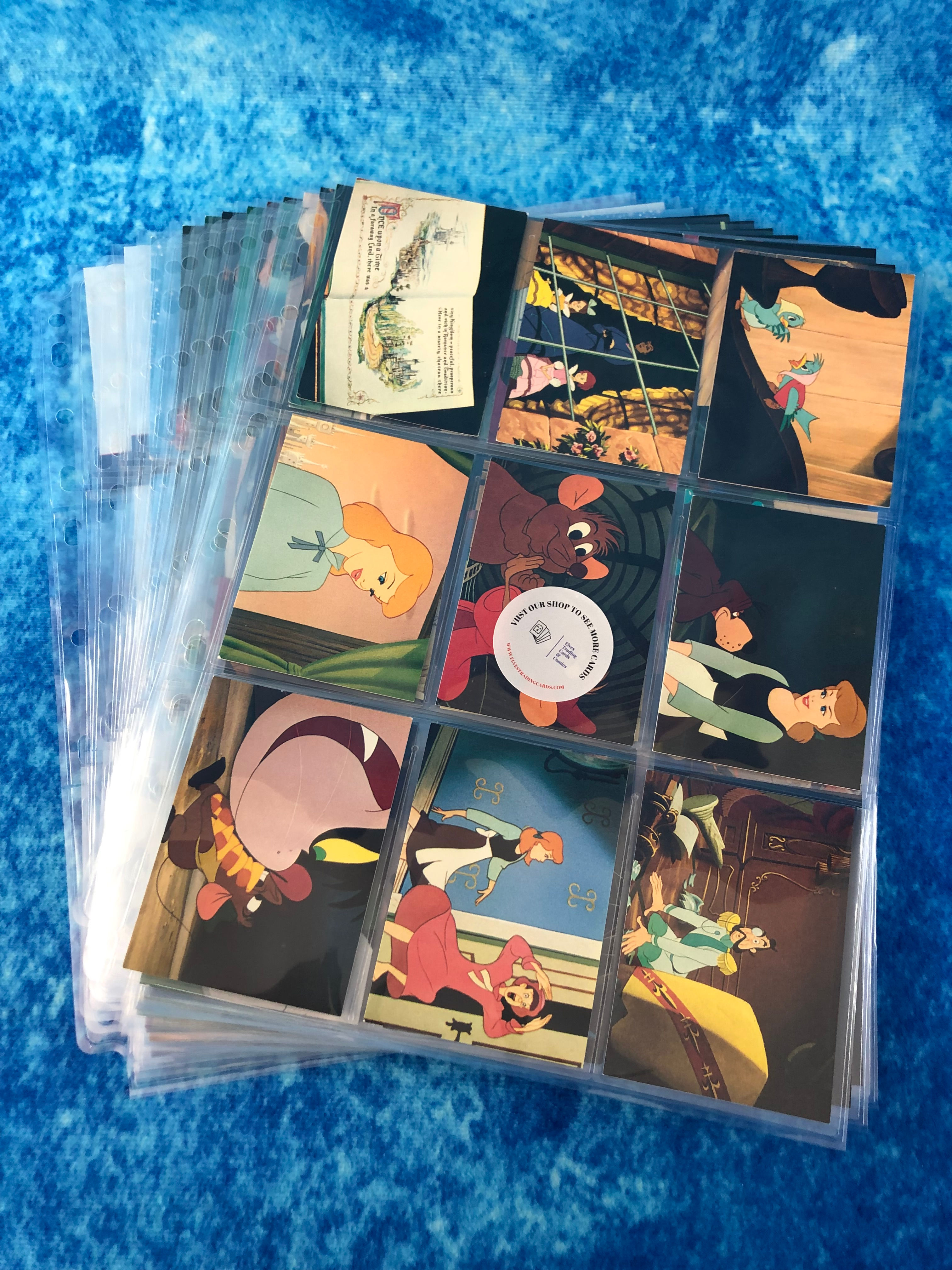 Cinderella Walt Disney's complete trading card base set by Skybox 1995