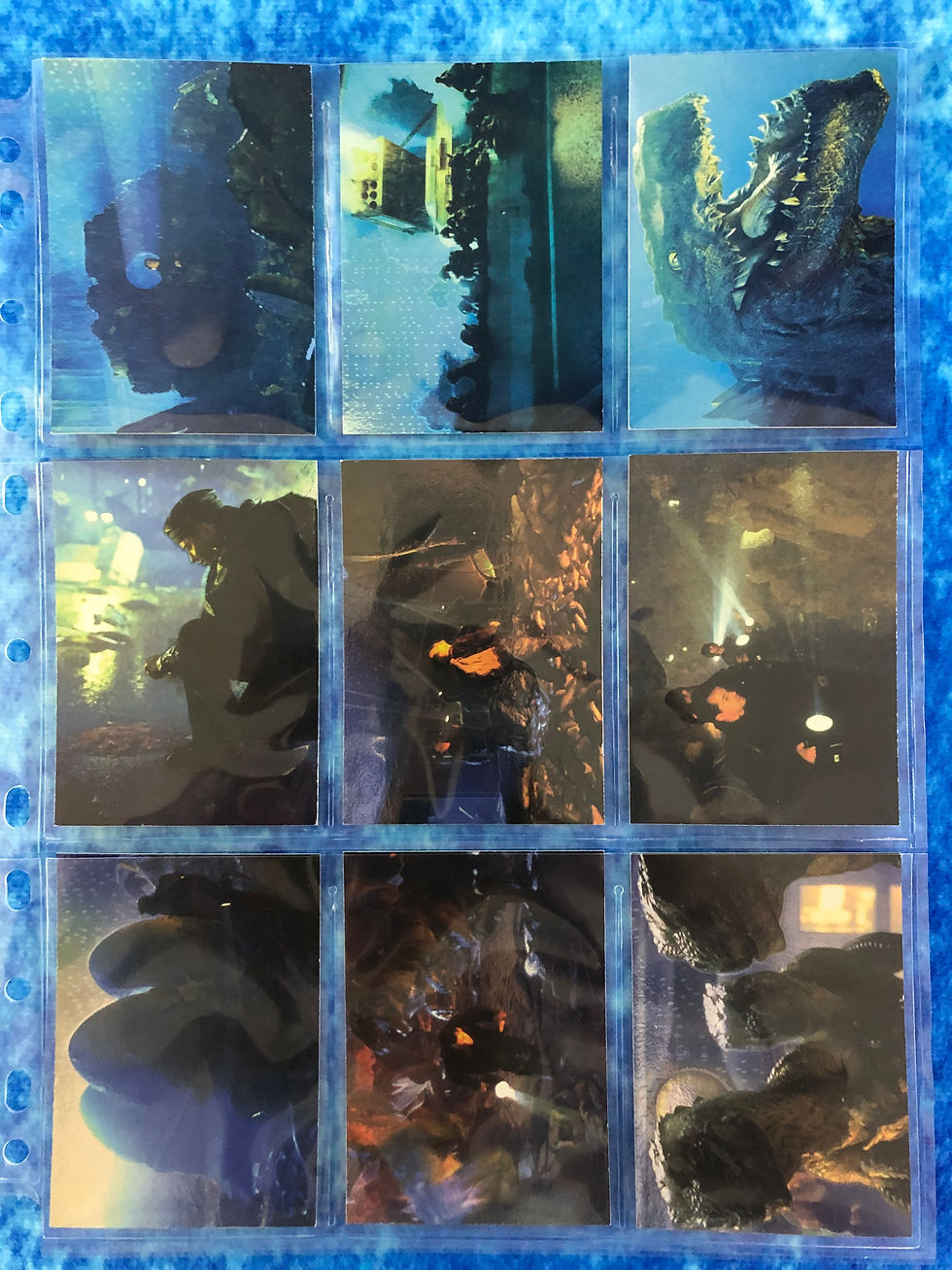 Thumbnail: Godzilla Chromium MOVIE complete trading card base set JPP/Amada 1998 1-60