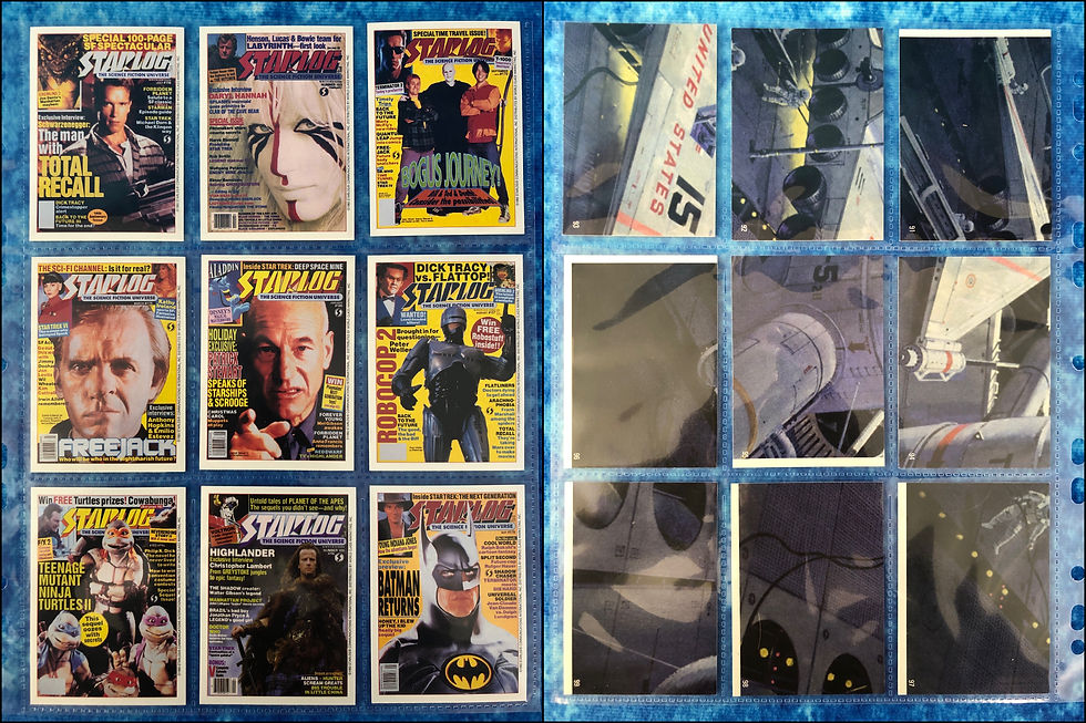 Thumbnail: Starlog: The Science Fiction Universe complete trading card base set by WCM 1993