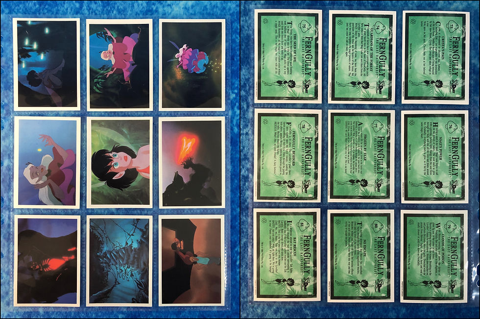 Thumbnail: FernGully: The Last Rainforest trading card complete base set by Dart FlipCards