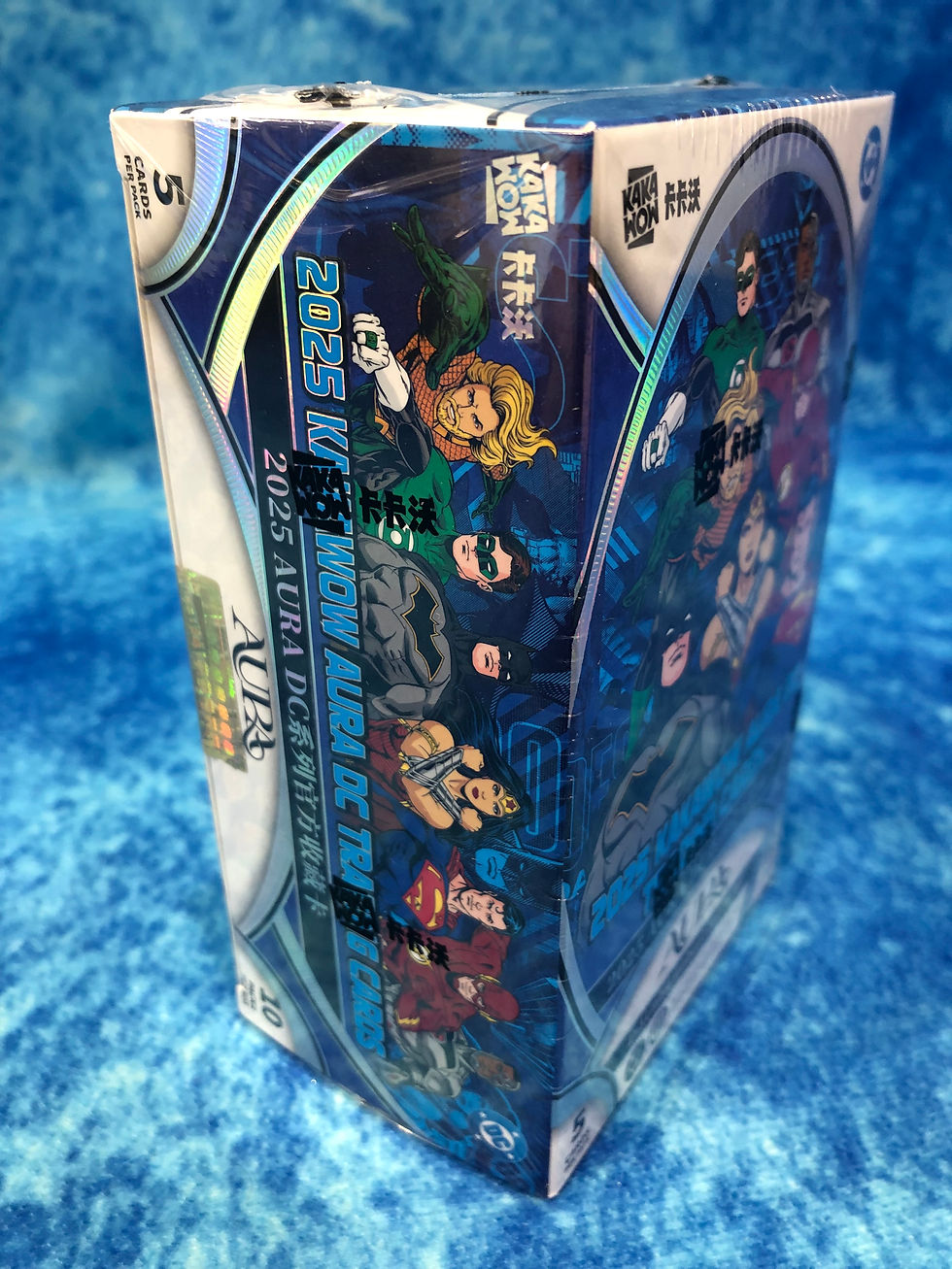 Thumbnail: 2025 KAKAWOW Aura DC Trading Card Sealed Hobby Box
