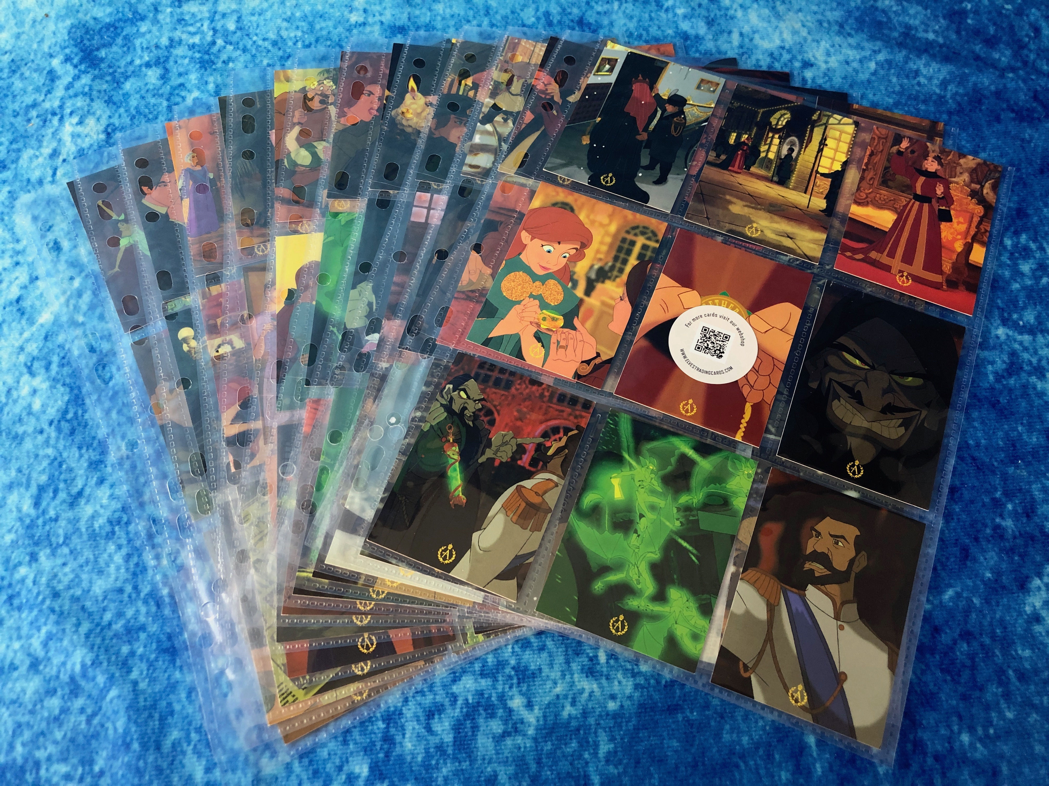 Anastasia complete trading card base set by Upper Deck 1998