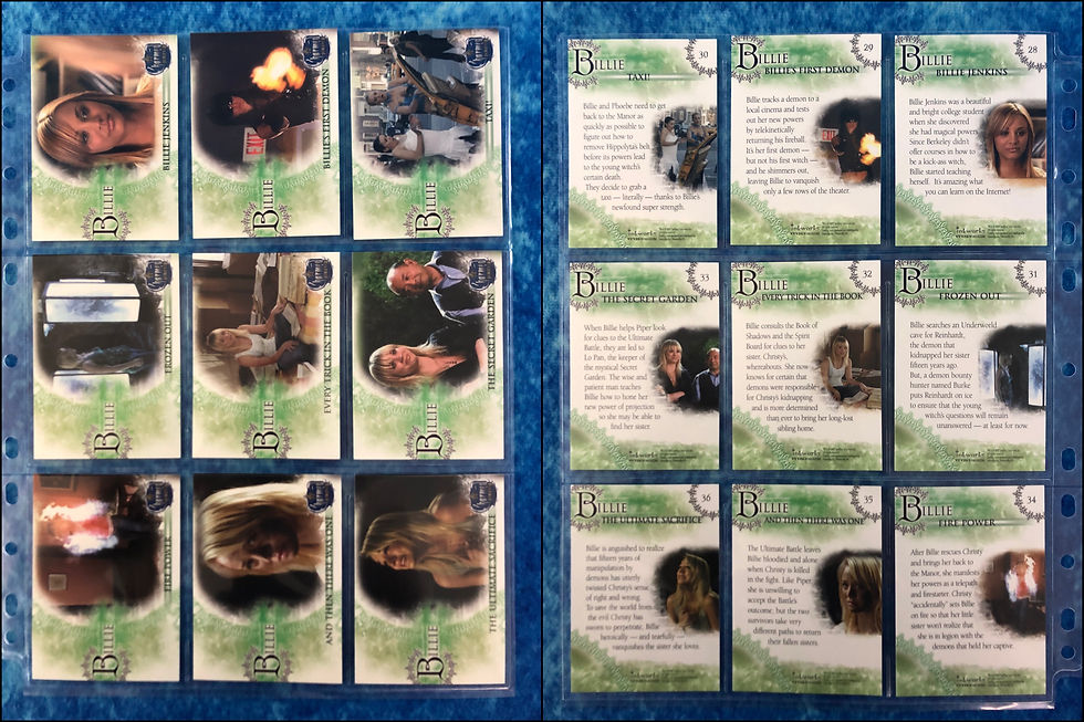 Thumbnail: Charmed: Forever complete trading card base set by Inkworks 2007
