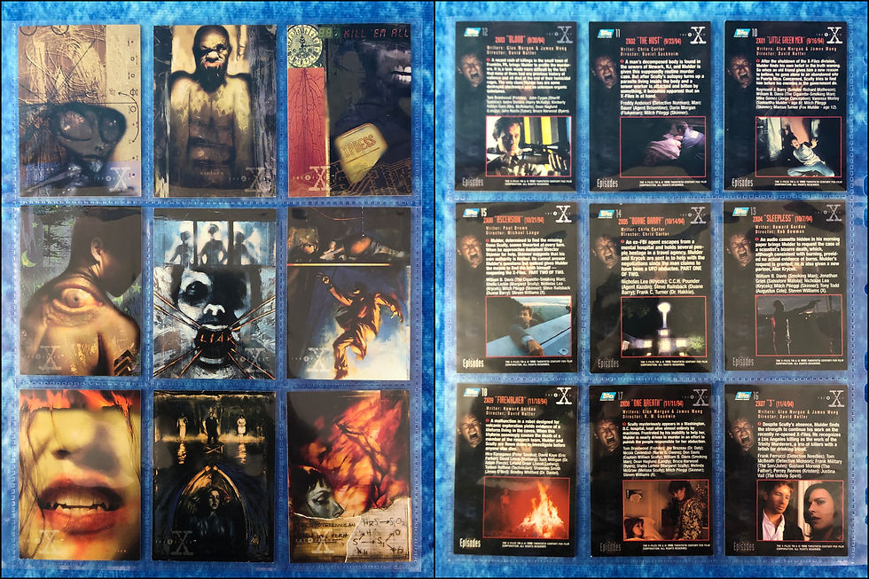 Thumbnail: The X-Files Season 2 complete trading card base set by Topps 1996