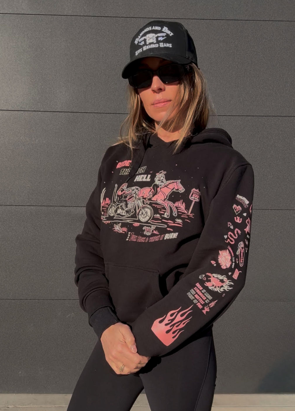 The Ride Through Hell Hoodie (unisex)