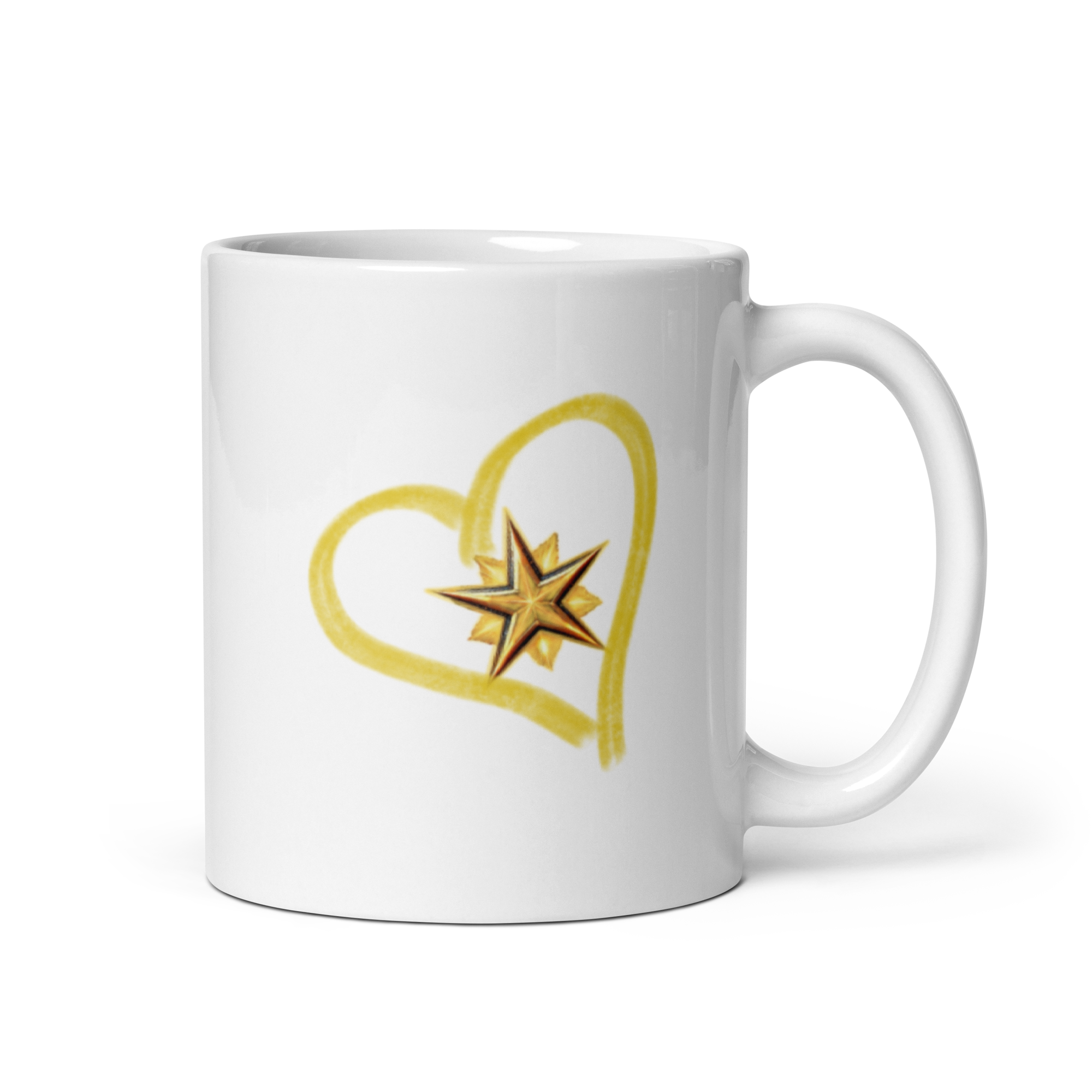 White Glossy Mug