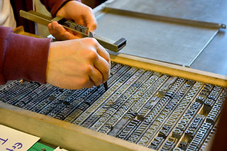 Druck Stempel Letters