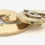 Thumbnail: Plastic Button - Metal Plated, 1980s Designer
