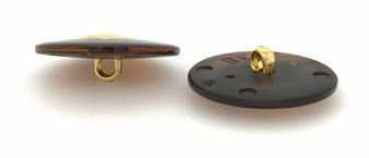 Thumbnail: Mock Tortoiseshell with Gold centre (R600)