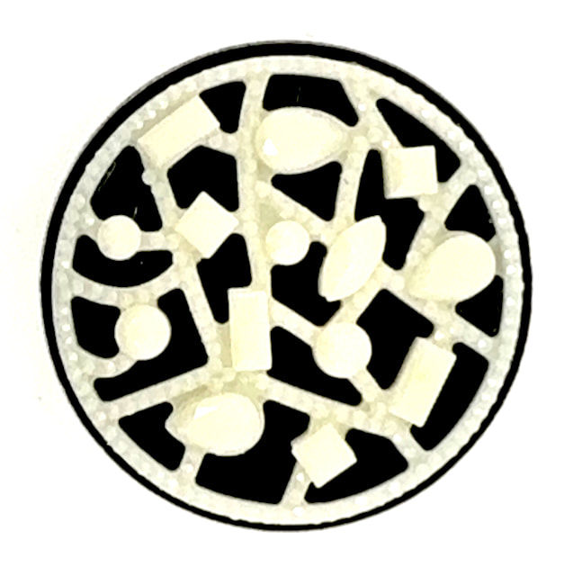 Thumbnail: Plastic Button - couture range, various colours (R914)