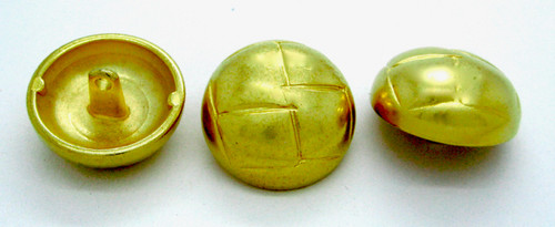 Metal Button with eteched weave pattern (R301) | All Buttons