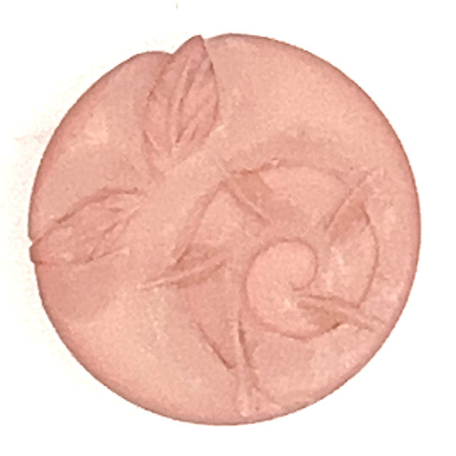 Thumbnail: Plastic Button - couture range, hand-carved rose, various colours (R903)