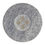 Thumbnail: Plastic Button - polyester mock stone in grey (R761)