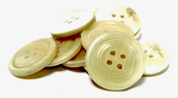 Thumbnail: Cattle Horn Button (R469)