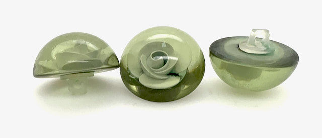 Thumbnail: Plastic Button - couture range, various colours (R897)