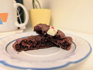 Chocolate peppermint cookies