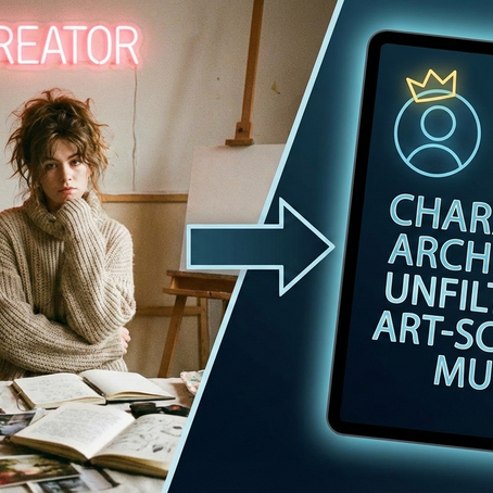 From adult creator to character & brand