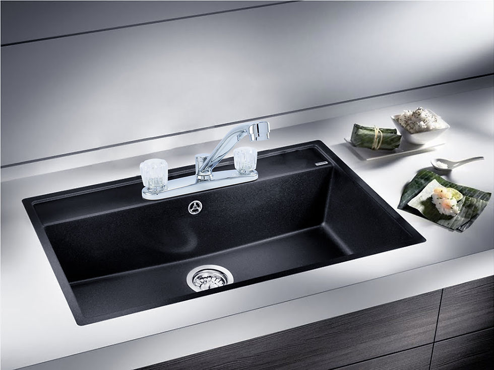 Thumbnail: Wasserman 20016033 - Hybrid Metal Deck Faucet Double Handle less Spray