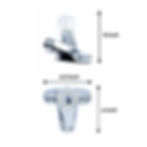 Thumbnail: Wasserman 50193010 - Non Metallic Single Handle Ceramic Disc Less Pop-up