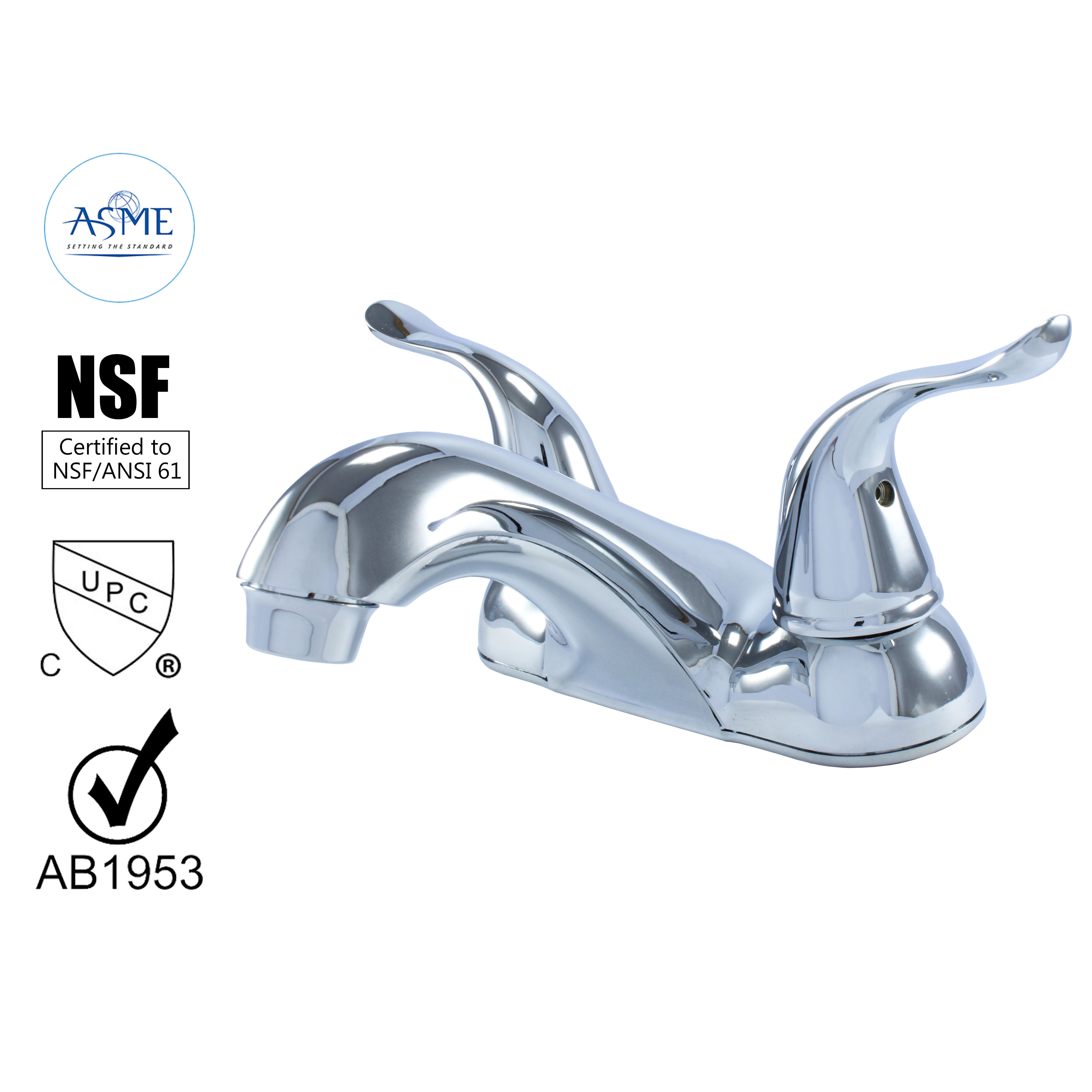 Wasserman 10157063 - Two Handle Lavatory Hybrid Metal Deck Faucet