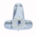Thumbnail: Wasserman 50196060 - Single Handle Lavatory Faucet with Washerless Cartridge