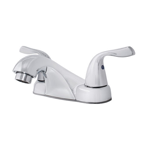 10146033 - Hybrid Metal Deck Lavatory Faucet, Double Handle