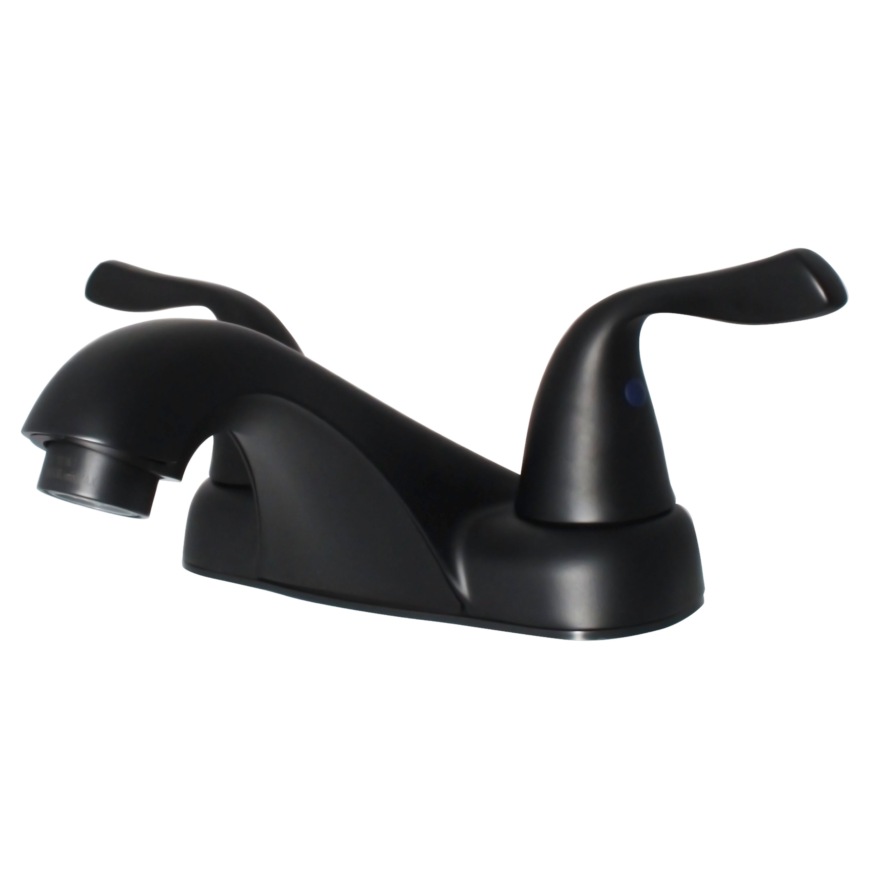 10146463 - Hybrid Metal Deck Lavatory Faucet, Double Handle, W/ Pop-up