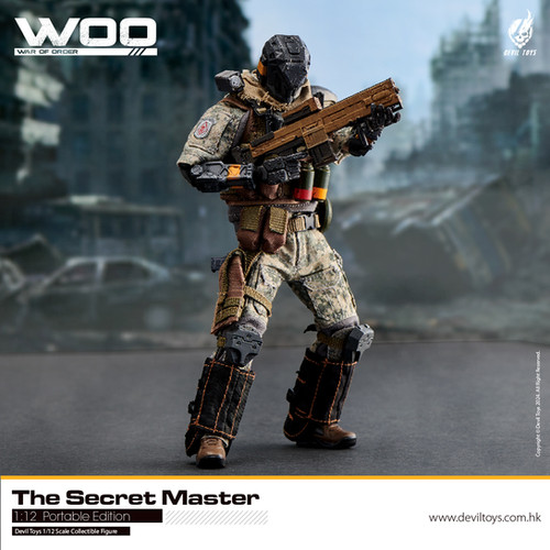 Secret Master (OG) 1:12 Collectible Figures | devil-toys