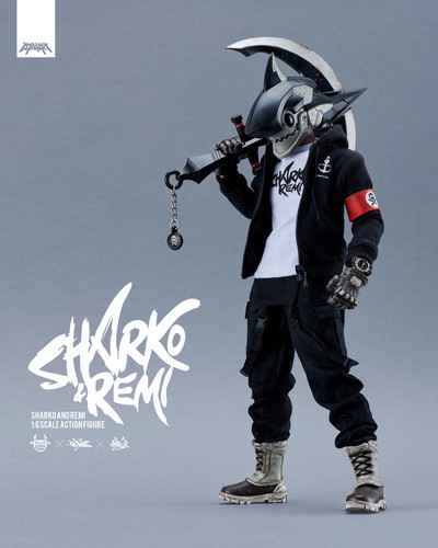 SHARKO & REMI 1:6 SCALE FIGURES(Fortress Black) | devil-toys