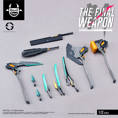 Devil Toys 1:12 Weapon Upgrade Kit vol.1［Sword and Blade