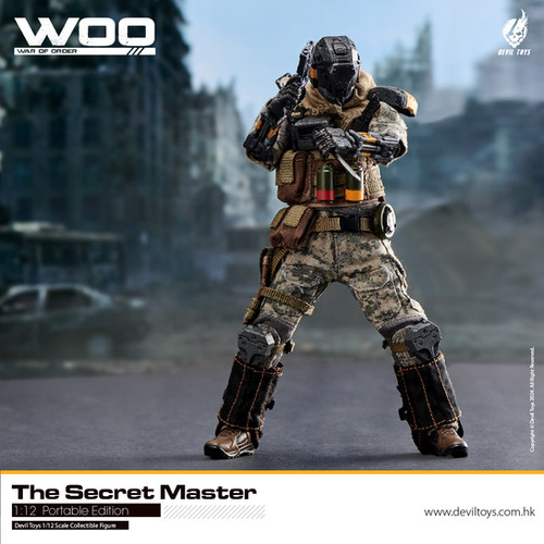 Secret Master (OG) 1:12 Collectible Figures | devil-toys