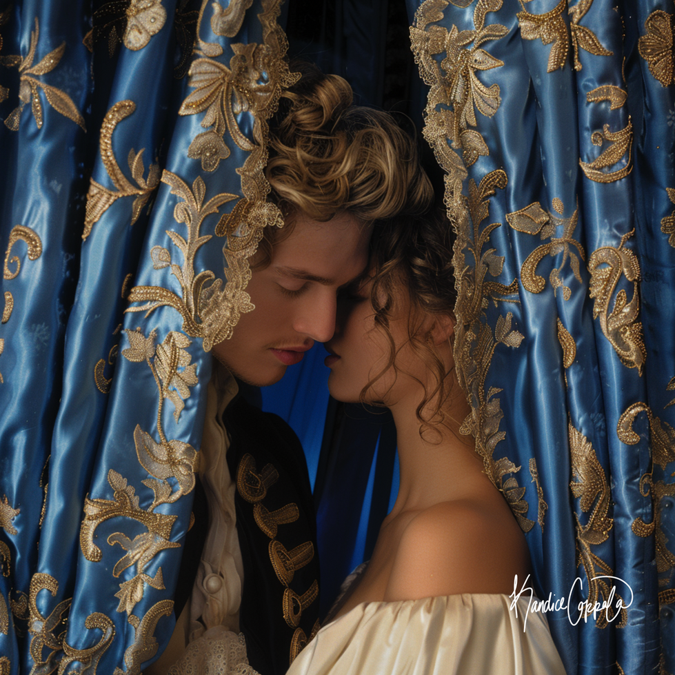 Behind the Blue Curtain