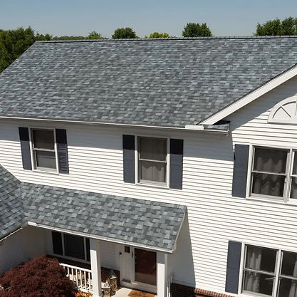 owens corning duration slatestone gray house.jpeg