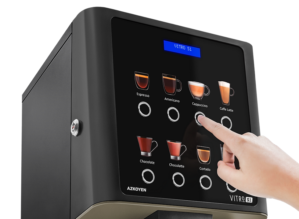 Miniaturbild: Azkoyen VITRO S1 Espresso Kaffeevollautomat