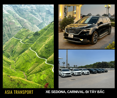 Giá Thuê Xe Sedona, Carnival từ Hà Nội đi Tây Bắc | Asia Transport
