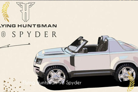 Flying Huntsman 90 Spyder: Phiên bản mở nắp hai chỗ ngồi của Defender mới