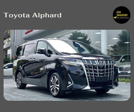Thuê Xe Toyota Alphard Hà Nội & Hồ Chí Minh Cao Cấp & Hạng Sang | Asia Transport