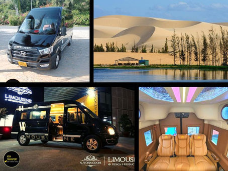 Ho Chi Minh to Mui Ne - Phan Thiet Van, Minibus, Car Rental with Driver