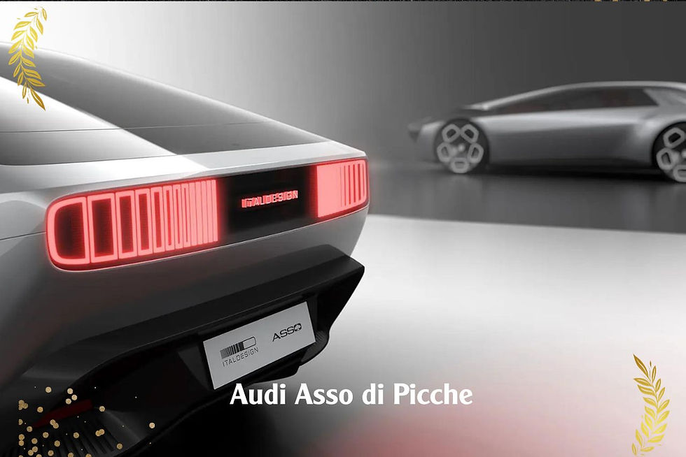 Italdesign ra mắt mẫu concept điện ấn tượng, lấy cảm hứng từ Audi Asso di Picche