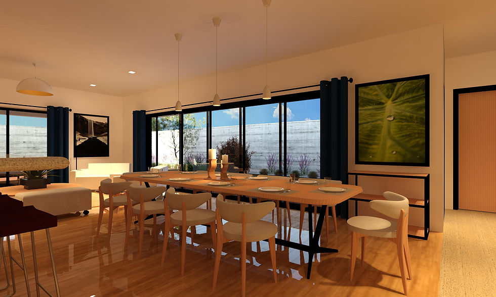 Thumbnail: Modern house design dining