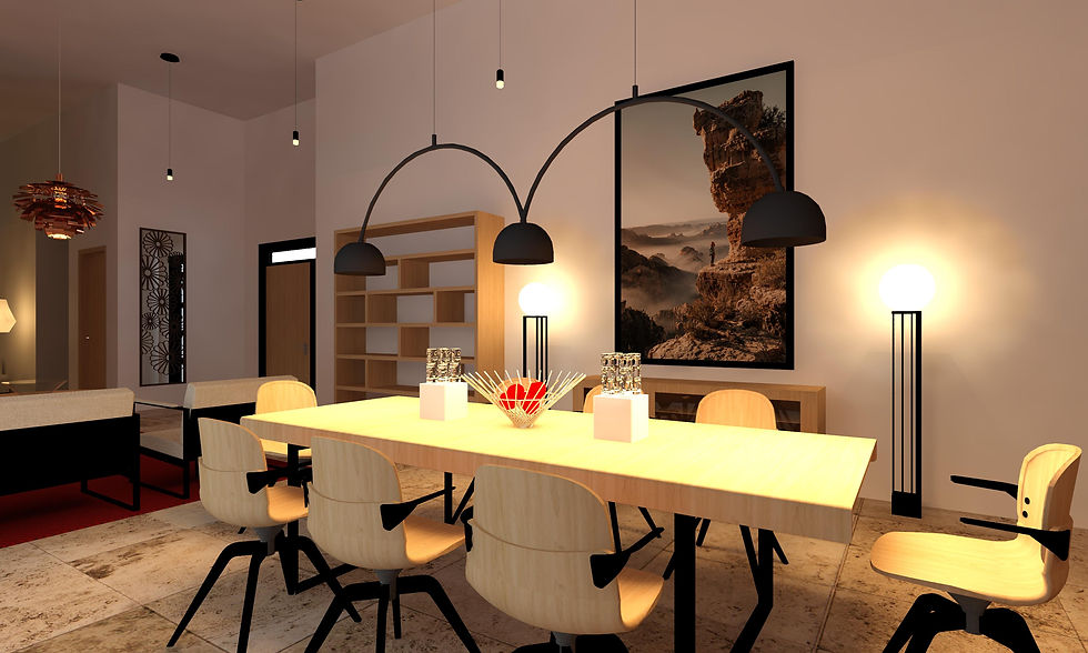 Thumbnail: modern house design dining room