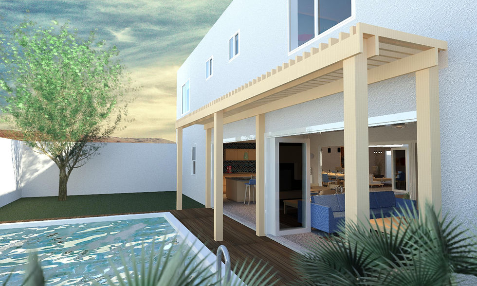 Thumbnail: modern house design pool