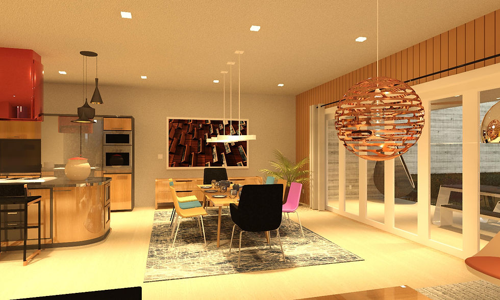 Thumbnail: modern house design dining