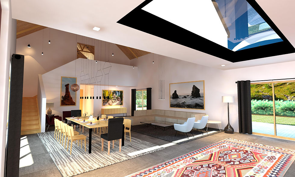 Thumbnail: Modern house design open plan