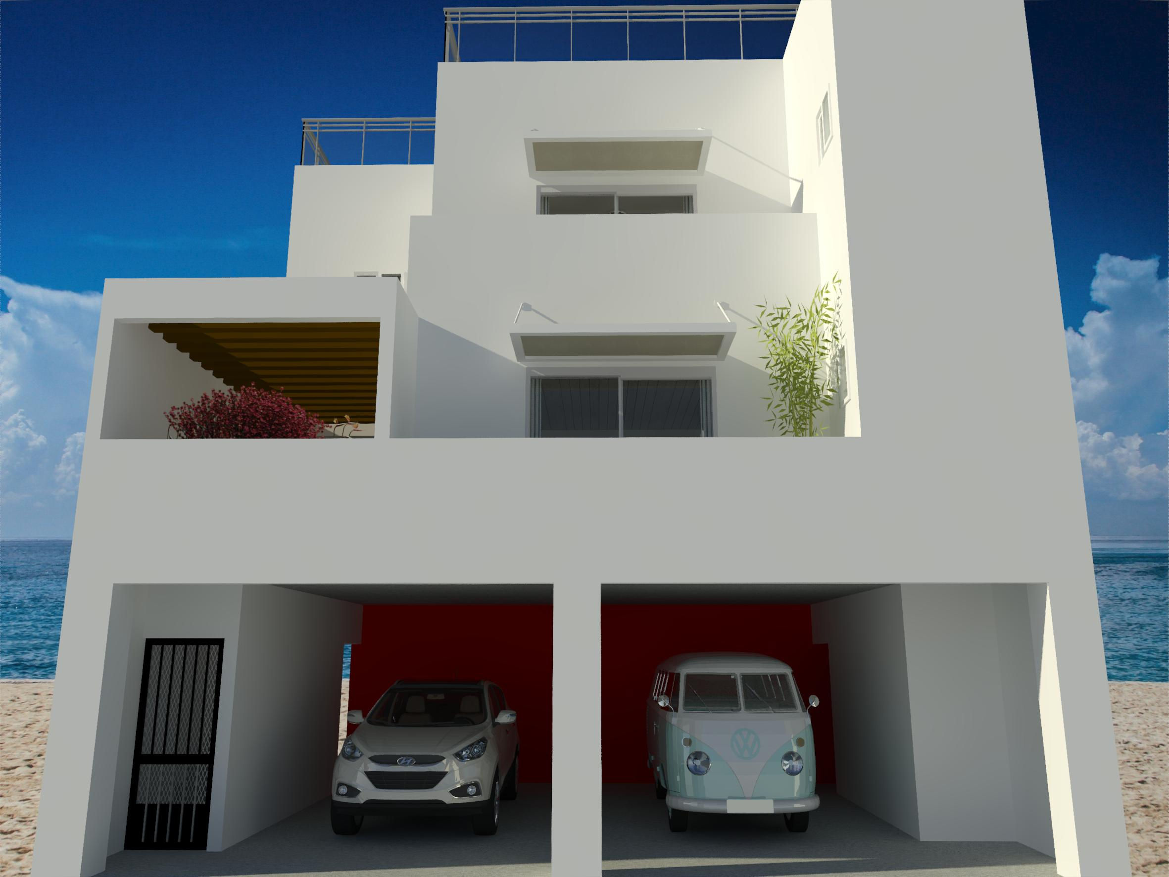 modern house design facade