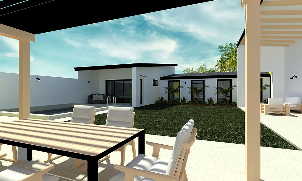 Thumbnail: Modern house design terrace