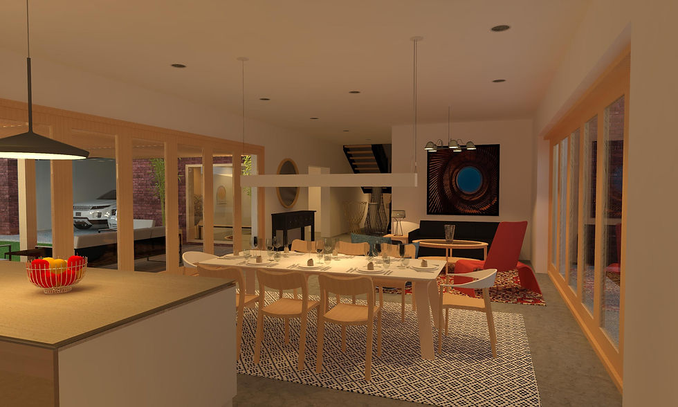 Thumbnail: modern house design open plan